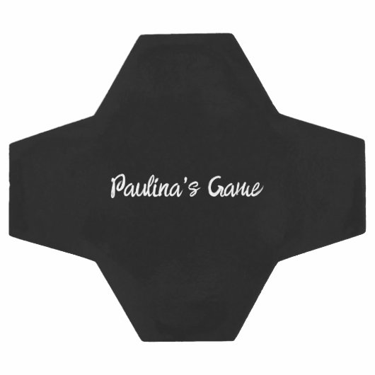 Voetbal Zwart (Enkel)