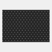 Voetbal zwart-wit gepersonaliseerd inpakpapier vel (Voorkant 2)