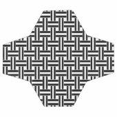 Voetbal Zwart & Wit Streep (Enkel)