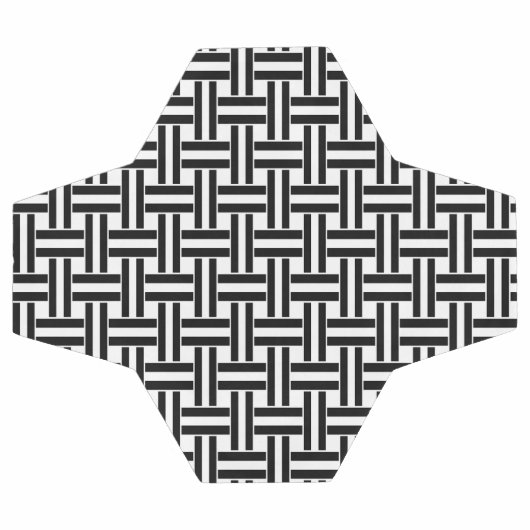 Voetbal Zwart & Wit Streep (Enkel)