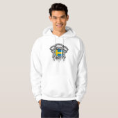 Voetbal Zweden Hoodie (Voorkant volledig)