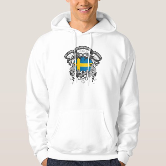 Voetbal Zweden Hoodie (Voorkant)