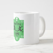 Voetbalaccessoires Grote Koffiekop (Voorkant rechts)
