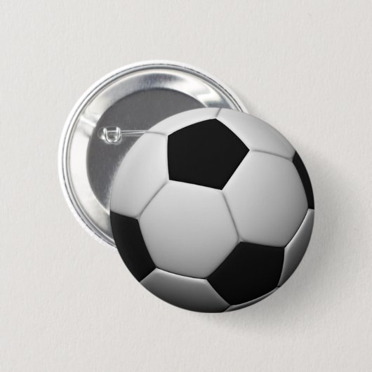 Voetbalbadge Ronde Button 5,7 Cm (Voorkant /achterkant)