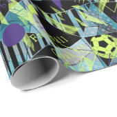 voetbalbal cadeaupapier (Rol Hoek)