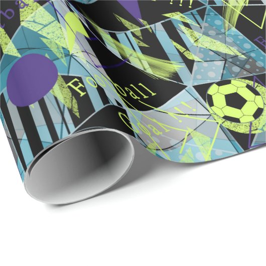 voetbalbal cadeaupapier (Rol Hoek)