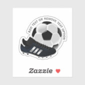 Voetbalbal en Kleding Sportartikelen Sticker (Vel)