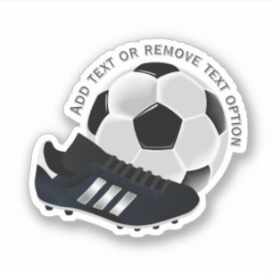 Voetbalbal en Kleding Sportartikelen Sticker