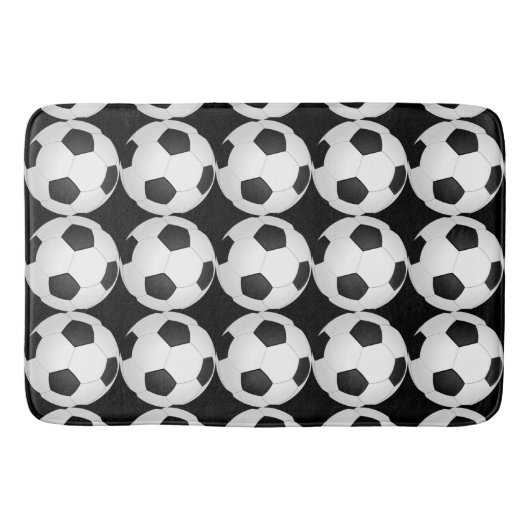 Voetbalballen Atletische Jongens Badmat (Voorkant)