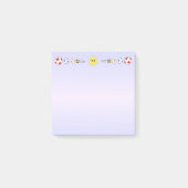 Voetbalballen & Happy Sun Header Post-it® Notes (Voorkant)