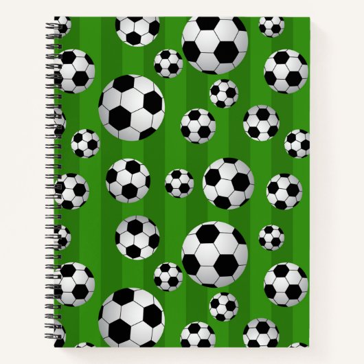 Voetbalballen Notitieboek (Voorkant)