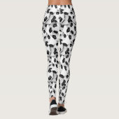 Voetbalballenpatroon Leggings (Achterkant)
