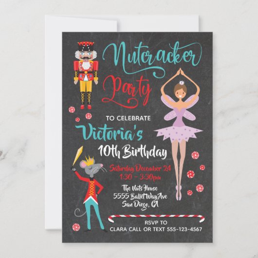 Voetbalballet kerstfeest kaart (Voorkant)