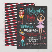 Voetbalballet kerstfeest kaart (Voorkant / Achterkant)