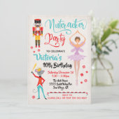 Voetbalballet kerstfeest kaart (Staand voorkant)