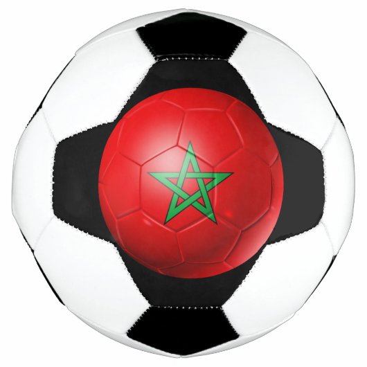 Voetbalballon Marokko Voetbal (Voorkant)