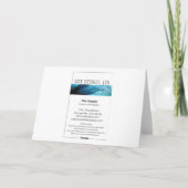 Voetbalbomen 2025 - Kerst/Vakantie Kaart (Achterkant)