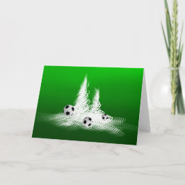 Voetbalbomen 2025 - Kerst/Vakantie Kaart