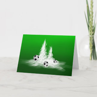 Voetbalbomen 2025 - Kerst/Vakantie Kaart