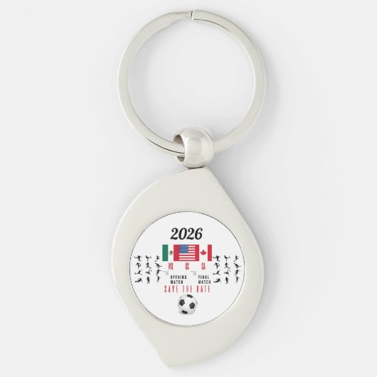 Voetbalcadeaus voor fans sleutelhanger (Voorkant)