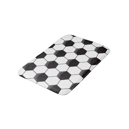 voetbalcel badmat (Gekanteld)