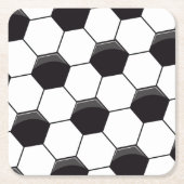 voetbalcel kartonnen onderzetters (Voorkant)