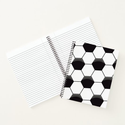 voetbalcel notitieboek (Binnen)