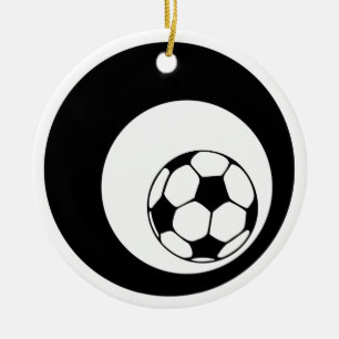 voetbalcirkels keramisch ornament