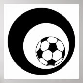 voetbalcirkels poster (Voorkant)