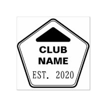 Voetbalclub Naam Stempel