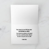 Voetbalcoach Bedankt, jullie hebben me beter gemaa Kaart (Binnen)