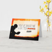 Voetbalcoach Bedankt, jullie hebben me beter gemaa Kaart (Gele Bloem)