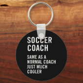 Voetbalcoach Definitie Grappig Sleutelhanger (Voorkant)