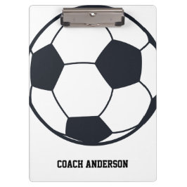 Voetbalcoach Klembord