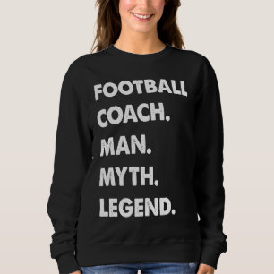 Voetbalcoach Man Mythe Legende Trui