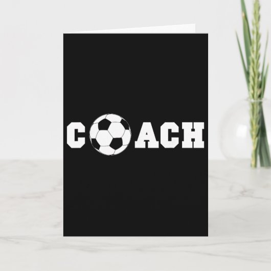 Voetbalcoach S - Coaching Staff Shirt Tees Kaart (Voorkant)