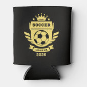 Voetbalcompetitie 2026 blikjeskoeler (Voorkant)