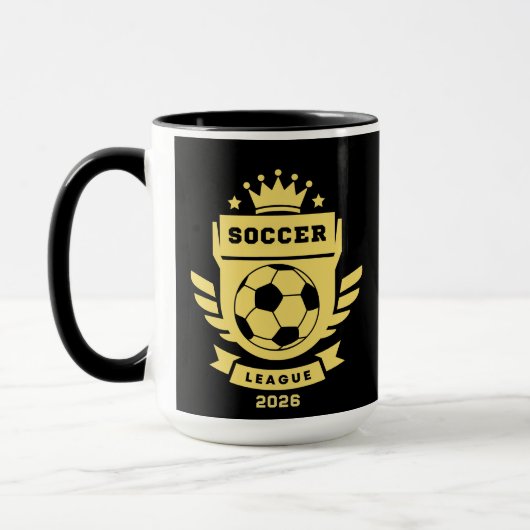 Voetbalcompetitie 2026 mok (Links)