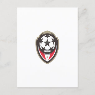 voetbalcompetitie briefkaart