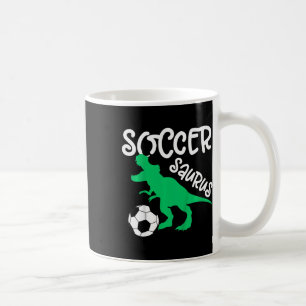 Voetbaldinosaurus voor jongens en meisjes Dino Lo Koffiemok