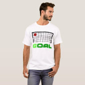 Voetbaldoel T-shirt (Voorkant volledig)