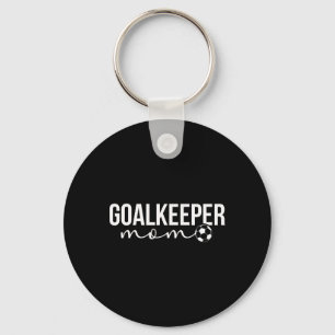 Voetbaldoelman Moeder Van Een Voetbaldoelman Moede Sleutelhanger