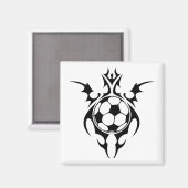 voetbaldrieluik magneet (Voorkant / Achterkant)