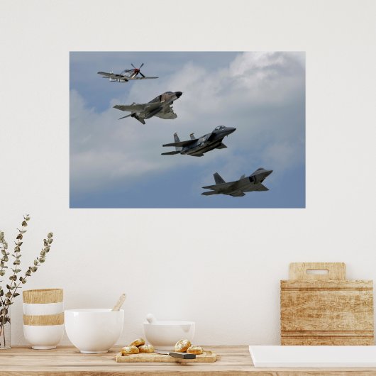 Voetbalevolutie Poster (Keuken)