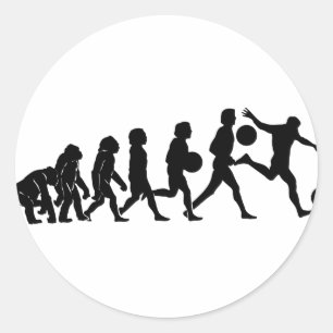 Voetbalevolutie Ronde Sticker