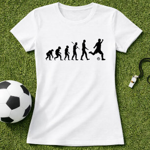 Voetbalevolutie Silhouet; Voetbalevolutie T-shirt