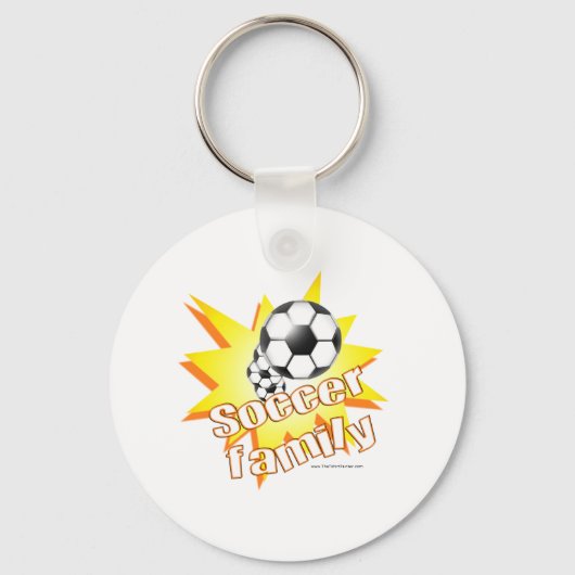 Voetbalfamilie Sleutelhanger (Voorkant)