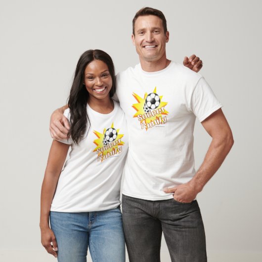 Voetbalfamilie T-shirt (Unisex)