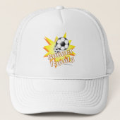 Voetbalfamilie Trucker Pet (Voorkant)