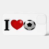 Voetbalfan Case-Mate iPhone case (Achterkant (horizontaal))